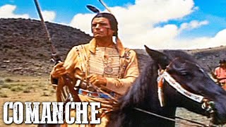 Comanche  Indians  Western Movie in Full Length  Wild West  Cowboy Film [upl. by Anircam]