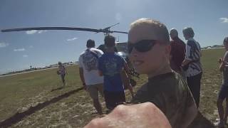 Huey ride at 2017 Valiant Air Command airshow with Army Aviation Heritage Foundation [upl. by Takken]