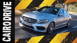 2015 Mercedes CClass Drive Review  Cairo Drive [upl. by Nasar252]