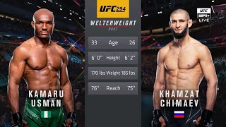 🔴 UFC 294 Kamaru Usman vs Khamzat Chimaev  Full Fight amp Highlights  Middleweight Bout [upl. by Essilec]