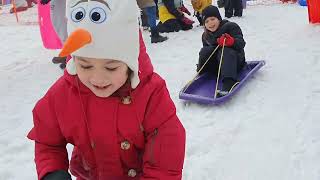 Tobogganing At Lake Mountain fun video australia [upl. by Mello]