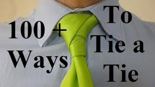 How to Tie a Tie Left Ostrich Knot [upl. by Amsab14]