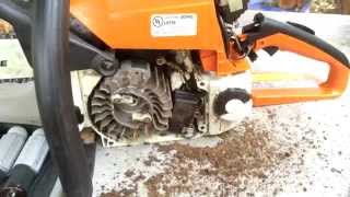 How To Troubleshoot and Tune Up a STIHL Chainsaw clip 4 [upl. by Liagiba]