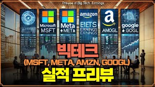 Replay 미장원 빅테크MSFT META AMZN GOOGL 실적 프리뷰 f 안동후 이사 [upl. by Arand]