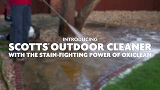 Power Washing Your Patio with Scotts OxiClean  Ace Hardware [upl. by Rothschild263]