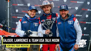 2024 Motocross of Nations Post Race Interviews [upl. by Saibot]