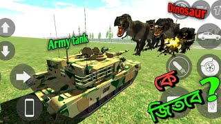 TEN DENSER VS ONE ARMY TANK Indian bikes driving 3D  Tarming [upl. by Willet161]