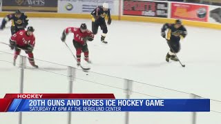 20th annual Guns and Hoses hockey game is this Saturday [upl. by Clywd780]