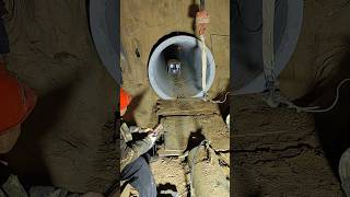 Pipe jacking construction process  Good tools and machinery improve work efficiency [upl. by Adrianna]