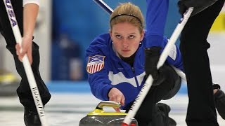 CURLING CANUSA  World Junior Chps 2015  Women Draw 2 [upl. by Ainoda586]