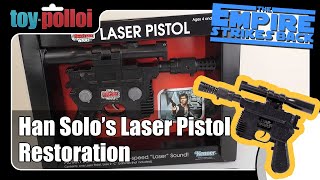 Vintage Star Wars Laser Pistol Restoration  Boxing  Toy Polloi [upl. by Atthia21]