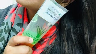 Should you buy Patanjali Aloe Vera Gel Honest Review [upl. by Arnst]