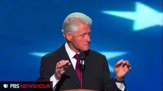 Watch President Clinton Deliver Nomination Address at the DNC [upl. by Ecinue749]