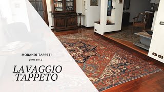 Lavaggio del tappeto  Morandi Tappeti [upl. by Irodim200]