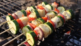 How to make Halloumi Skewers [upl. by Bander]