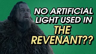 Was THE REVENANT shot in 100 natural lighting  shorts [upl. by Nnateragram815]