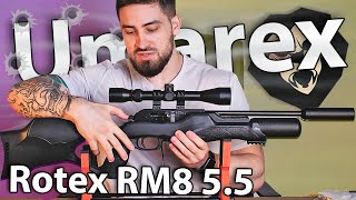 PCP Umarex Walther Rotex RM8 Varmint UC 55 мм пластик видео обзор [upl. by Winfred]