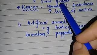 Parthenocarpy Formation of fruit without fertilization [upl. by Lauzon]