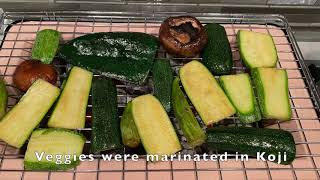 How to use a Japanese Grill Konro and Japanese Charcoal Binchotan to make a healthy feast [upl. by Nnaycart]