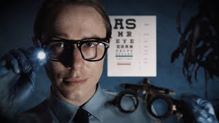 ASMR Eye Exam  Realistic Optometrist Roleplay SoftSpoken British Accent [upl. by Rebmeced]