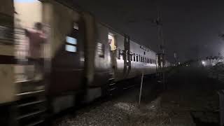 Nauchandi express arrival in meerut The daily passenger [upl. by Verner]