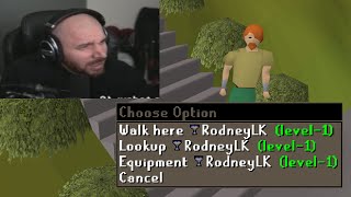 Trolling Streamers with my Impossible OSRS Account [upl. by Demodena]