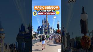 3 Magic Kingdom Coasters WORTH RIDING 🎢👀 Disney World Rides [upl. by Consolata935]