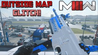 NEW MW3 TERMINAL OUT OF MAP GLITCH EASY SOLO GUIDE HOW TO GET ON TOP OF TERMINAL [upl. by Itsyrk925]