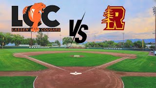 Lassen College Baseball vs Redwoods part 1 [upl. by Waldner]