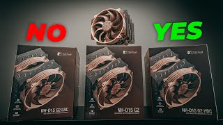 DONT BUY the WRONG NOCTUA Cooler  NHD15 Gen 2 Test amp Setup [upl. by Gnat]