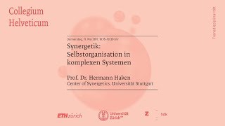 Hermann Haken Synergetik Selbstorganisation in komplexen Systemen [upl. by Leuqer]