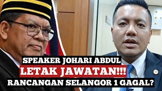 Speaker Johari Abdul Sila Letak Jawatan [upl. by Goldshell]