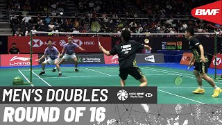 KFF Singapore Open 2023  GideonSukamuljo INA vs HokiKobayashi JPN 4  R16 [upl. by Oirotciv]