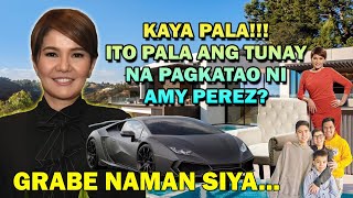 ITO PALA ANG TUNAY NA PAGKATAO NI AMY PEREZ ANG DAMING BUSINESS BAHAY AT MGA SASAKYAN [upl. by Ecirtak803]