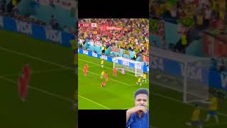 Brazil is😅 worldcup football brazill neymar richarlison brazilout futbol viralvideo [upl. by Aimat36]