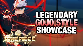 AOPG How To Get Gojo StyleLimitless and Full Showcase A One Piece Game  Roblox [upl. by Obie]