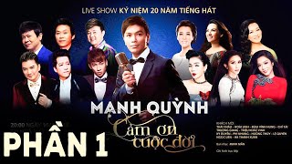 LIVE SHOW MẠNH QUỲNH Kỷ Niệm 20 Năm Ca Hát Phần 1  Phi Nhung Lệ Quyên Hoài Linh amp Nhiều NS [upl. by Ynnek620]