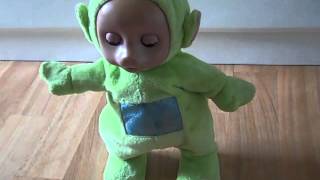 Tomy Teletubbies Dance with Me Teletubby Dipsy Doll ToySinging dancing teletubby [upl. by Atteiram]