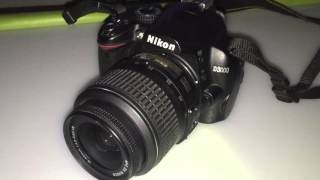 CAMARA NIKON D3000  Review en español [upl. by Ocirled]