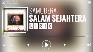 Samudera  Salam Sejahtera Lirik [upl. by Surbeck]