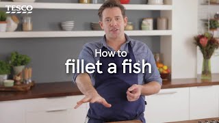 How to Fillet a Fish  Tesco [upl. by Harac]