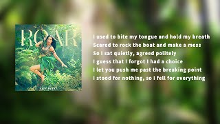 Katy Perry  Roar INSTRUMENTAL  KARAOKE  LYRICS [upl. by Jan992]