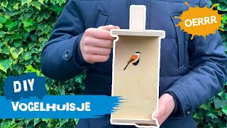 Vogelhuisje van hout  OERRR DIY [upl. by Wivinah841]