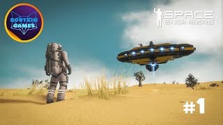 Nos début  Space Engineers 1 FR [upl. by Maxantia]