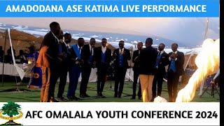 Amadodana Ase Katima Mulilo  Live Performance Omalala Youth Conference 2024 [upl. by Roselani]