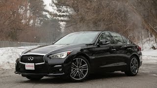 2014 Infiniti Q50 Hybrid Review  Technology Overview [upl. by Ear]