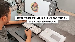 Review Pen Tablet Murah dari VEIKK VK640 [upl. by Ailima425]