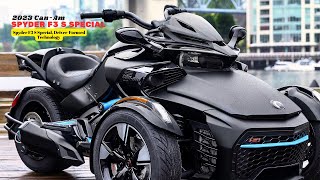 Spyder F3 S Special DriverFocused Technology  2023 CanAm Spyder F3 S Special [upl. by Marchese]