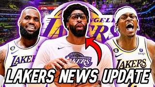 Lakers RETURN Update on Anthony Davis Jarred Vanderbilt and Lebron  AD Goggles  KEY for 8th [upl. by Etnad]