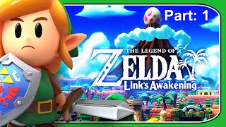 The Legend of Zelda LINKS AWAKENING Intro Nintendo Switch Gameplay Walkthrough [upl. by Concepcion]